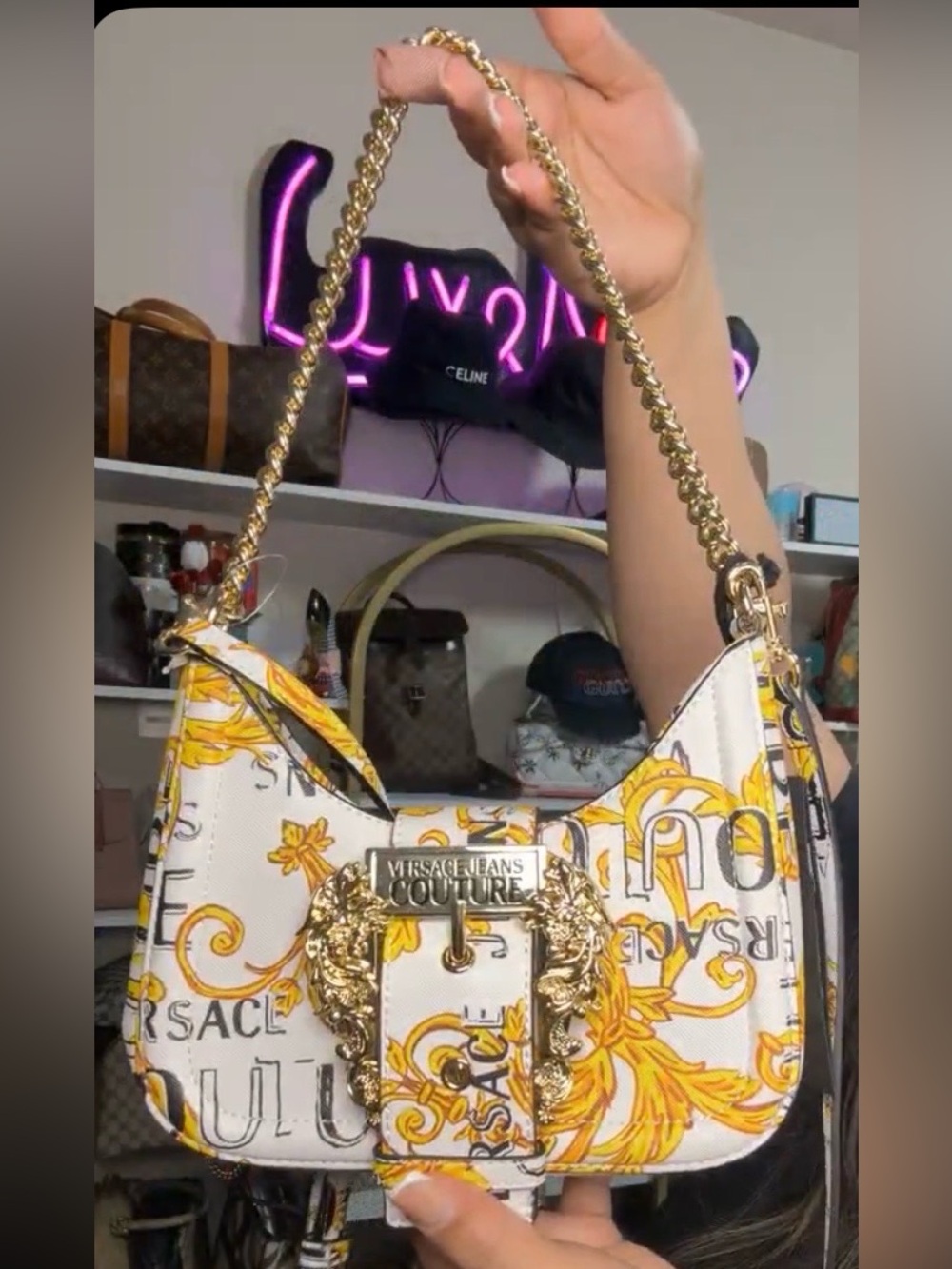 Versace Couture Crossbody/Shoulder Handbag